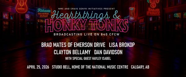 NMC and Craig Senyk Initiatives Present: Heartstrings and Honky Tonks