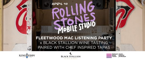 RSM Listening Party: Fleetwood Mac x Black Stallion Wine Tasting Paired with Tapas