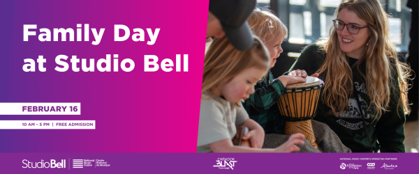 Family Day at Studio Bell