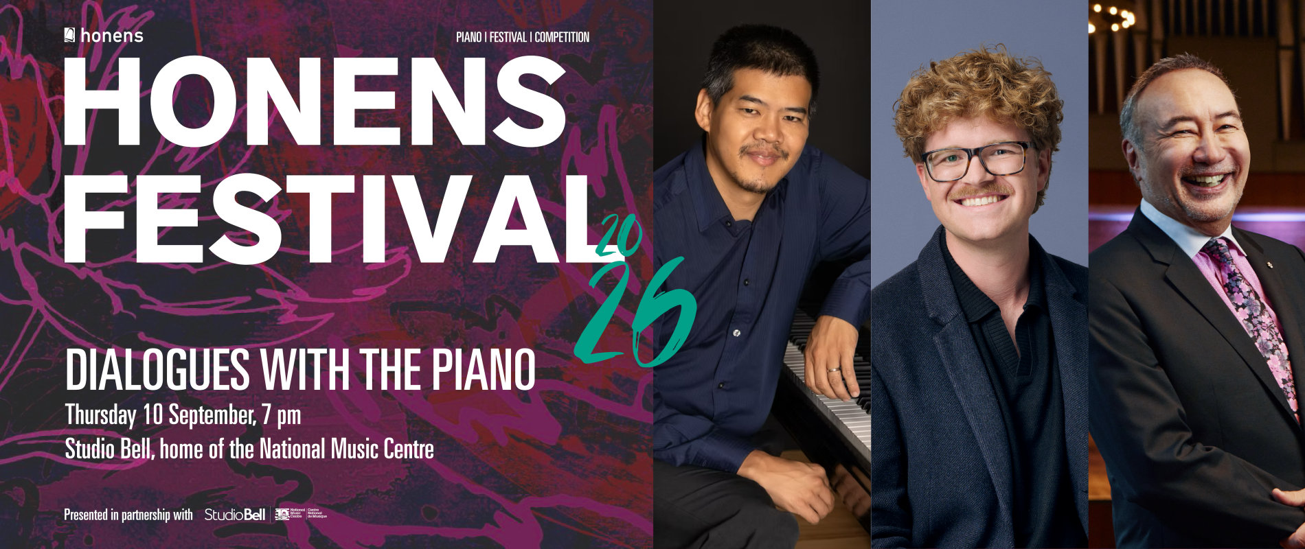 2026 Honens Festival - Dialogues with the Piano