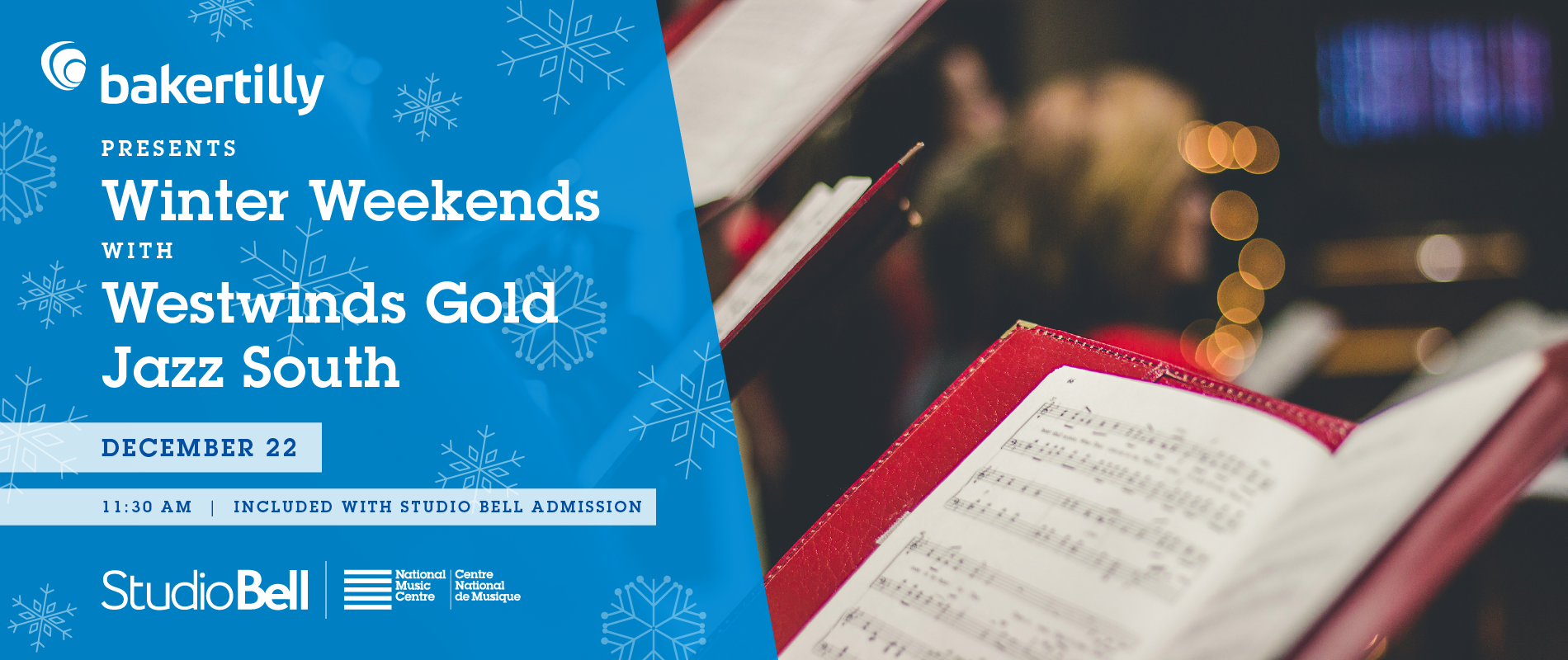 Baker Tilly Presents Winter Weekends: Westwinds Gold Jazz South