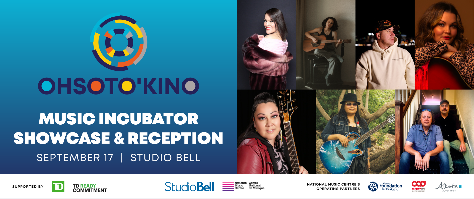 National Music Centre Names Participants of 2025 OHSOTO’KINO Music Incubator for Indigenous Artists
