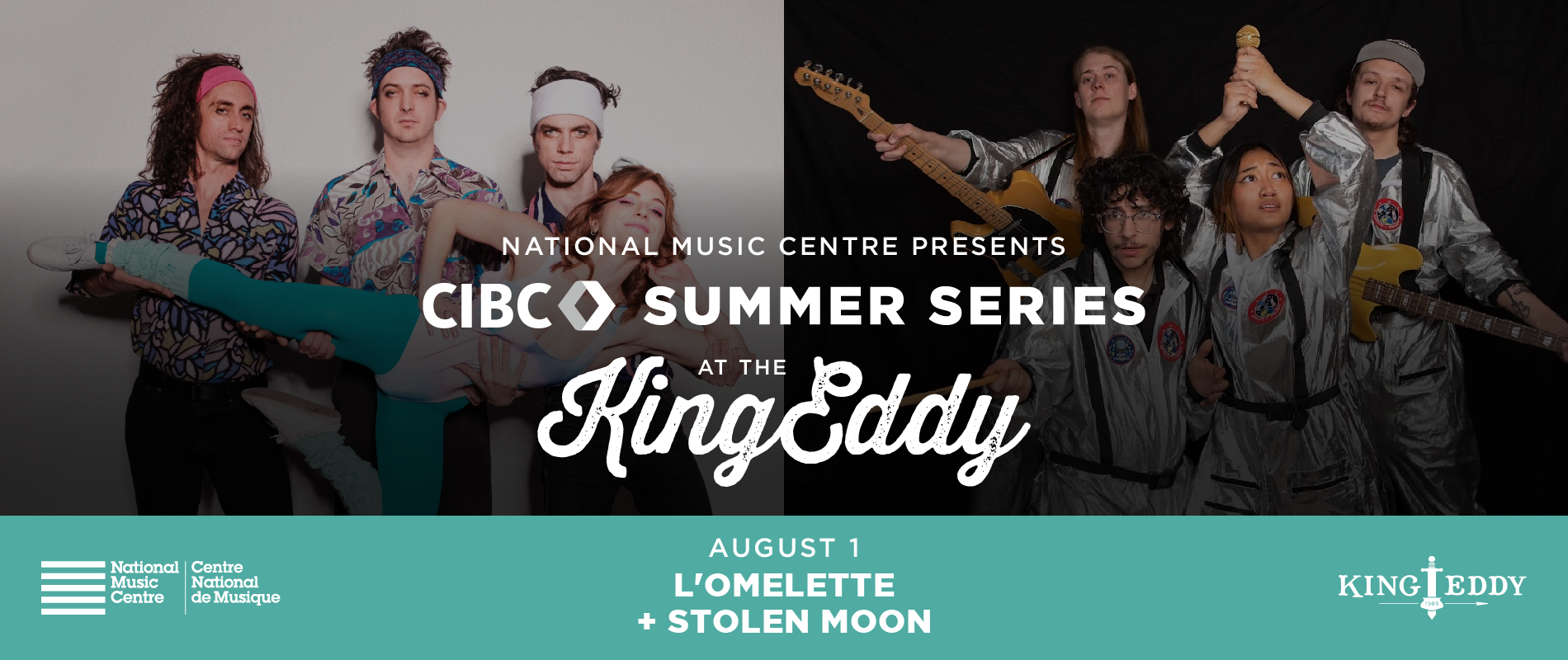 NMC Presents: CIBC Summer Series — L'omelette with Stolen Moon