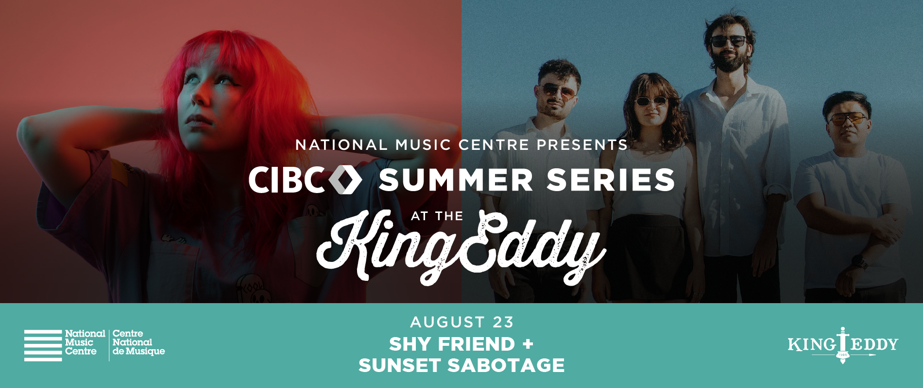 NMC Presents: CIBC Summer Series — SHY FRiEND with Sunset Sabotage