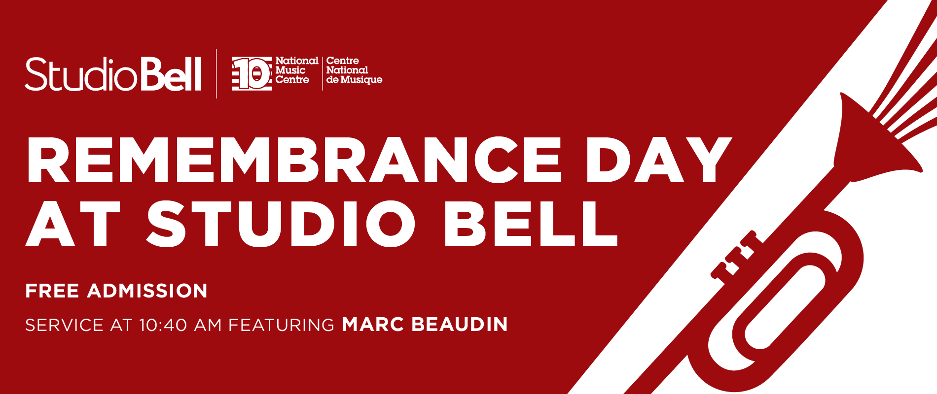 Remembrance Day at Studio Bell