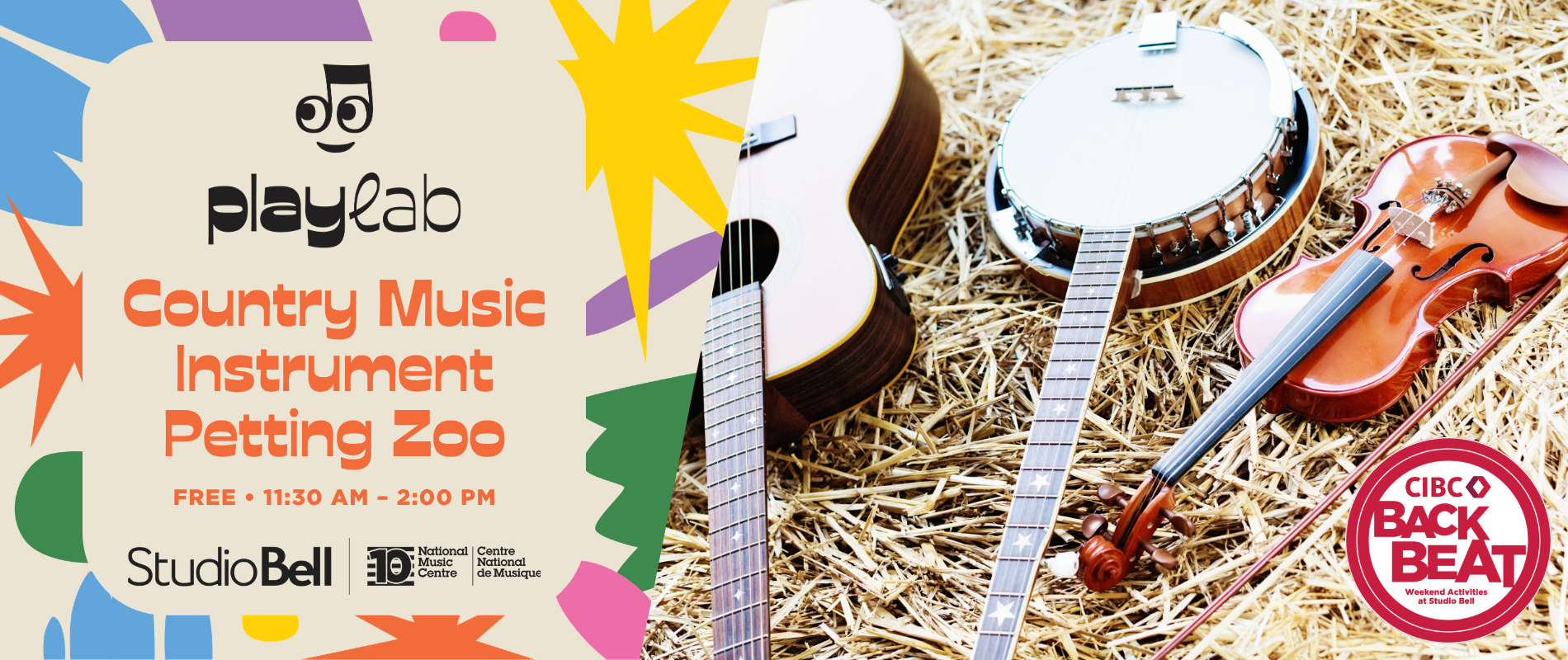PlayLab: Country Music Instrument Petting Zoo