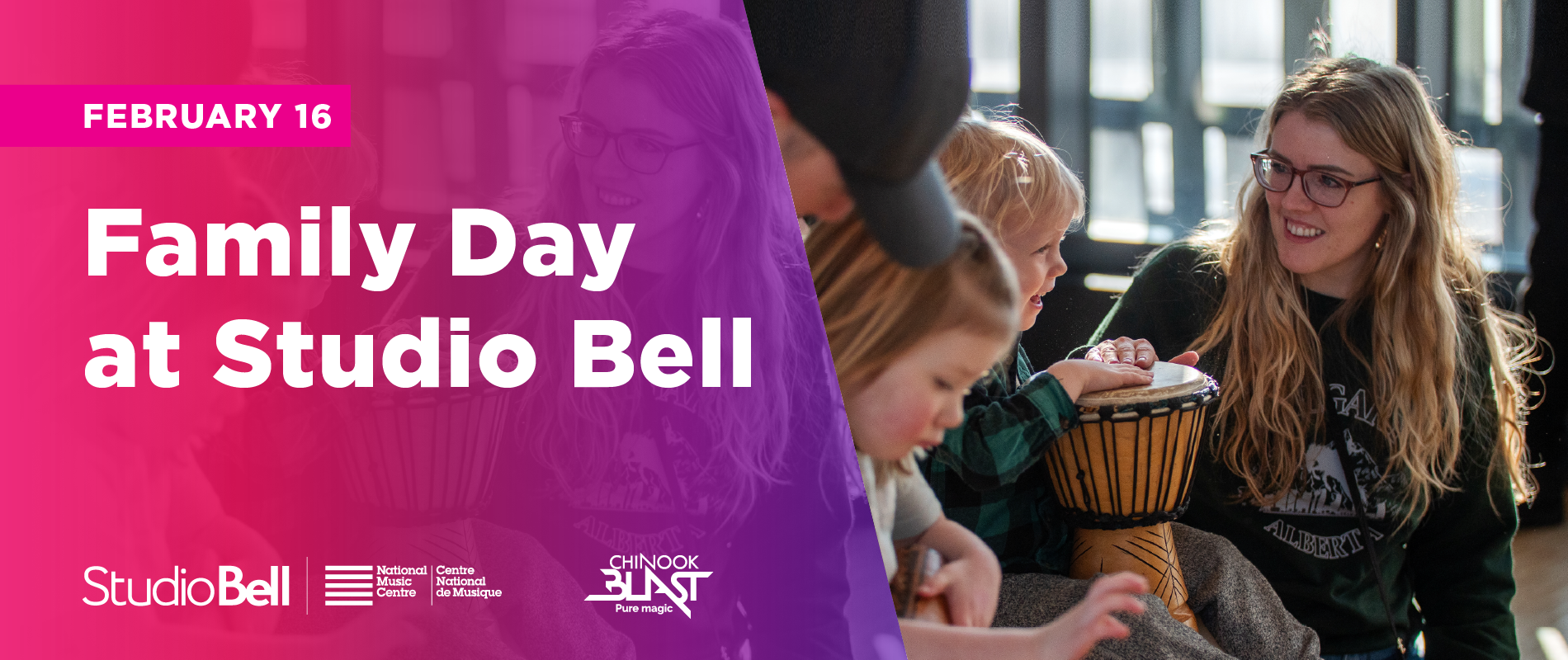 Family Day at Studio Bell